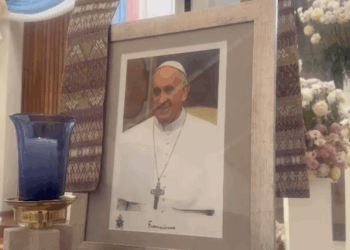 Retrato papa francisco